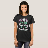 T-shirt Il n'y a pas de coquillages (Devant entier)