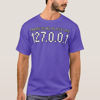 T-shirt Il n'y a pas de place comme 127001