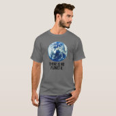 T-shirt Il n'y a pas de planète B (Devant entier)
