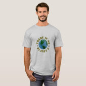T-shirt Il n'y a pas de planète B (Devant entier)