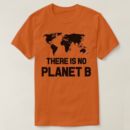 T-shirt Il N'Y A Pas De Planète B (Design devant)