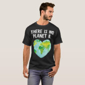 T-shirt Il n'y a pas de planète B - Amour (Devant entier)