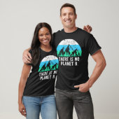 T-shirt Il n'y a pas de planète B - Rétro (Unisexe)