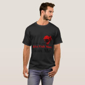 T-shirt il n'y a pas de poisson Betta maman plus que moi (Devant entier)