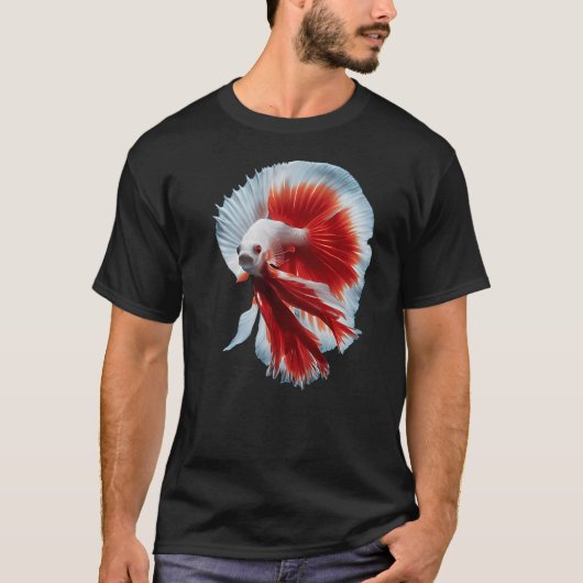 T-shirt Il n'y a pas de poisson combattant maman plus que (Devant)