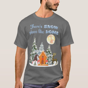 T-shirt Il n'y a pas d'endroit comme la maison gnome Gibou