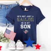 T-shirt Il N'Y A Pas Qu'Un Voilier Qui A Mon Fils Militair