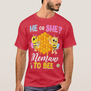 T-shirt Il Ou Elle Doit Être Un Baby shower De Révélation