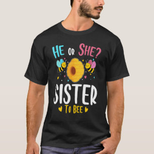 T-shirt Il Ou Elle Soit À Être Un Baby shower De Révélatio