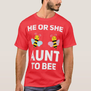 T-shirt Il Ou Elle Tante À Être En Correspondant Bébé Genr
