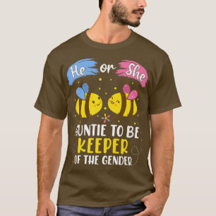 T-shirt Il Ou Elle Tante À Être Genre Révéler Baby Announc