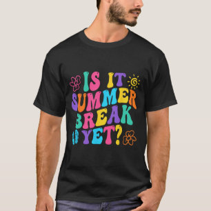 T-shirt Il Pause Été Pourtant Dernière Journée De L'Enseig
