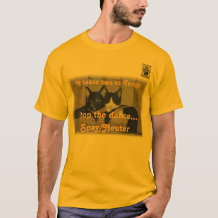 T-shirt Il prend deux au tango