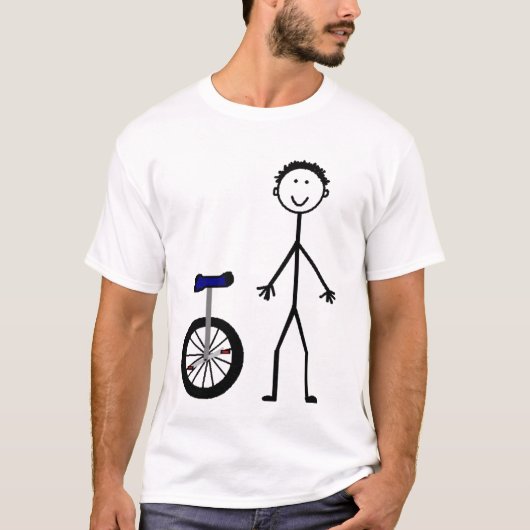 T-shirt Il prend deux fois l'homme… (Devant)