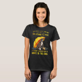 T-shirt Il s'agit d'apprendre à danser dans la peau de plu (Devant entier)