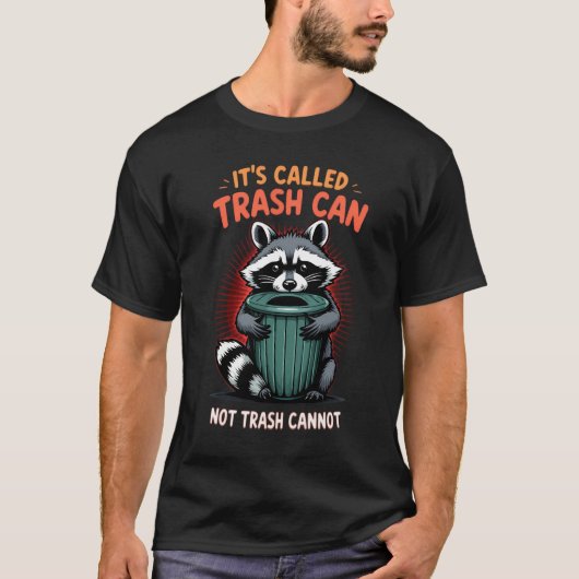 T-shirt Il s'appelle Trash Can Not Trash Impossible (Devant)