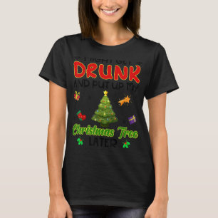 T-shirt Il Se Pourrait Qu'Il S'Assèche Et Qu'Il Mette Mon 