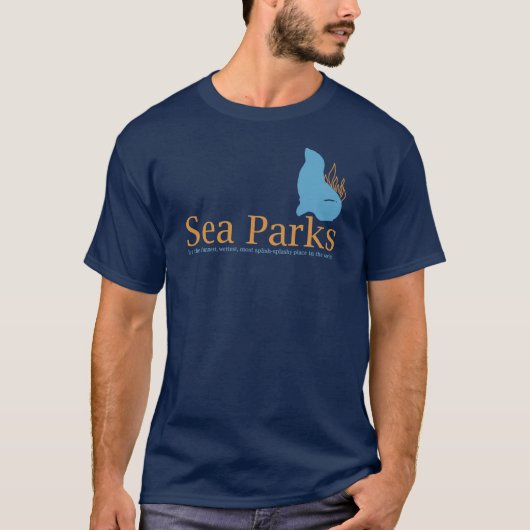 T-shirt IL serrent des parcs de mer (Devant)