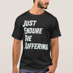 T-shirt Il Suffit De Suivre Les Souffrances Du Football De