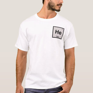 T-shirt Il - Symbole du tableau périodique de la chimie de