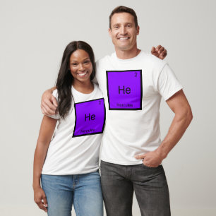 T-shirt Il - Tee du symbole de l'élément de chimie drôle d