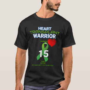 T-shirt Il Transplante Anniversaire Guerrier 15 Quinze Ann