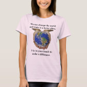 T-shirt Il vous appartient de faire la différence. (Devant)