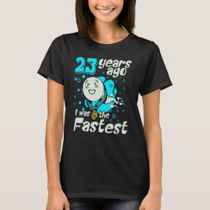 T-shirt Il Y A 23 Ans, J'Étais Le 23ème anniversaire le pl