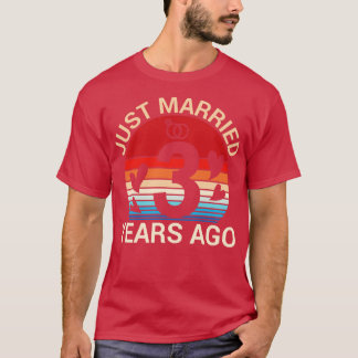 T-shirt Il Y A 3 Ans, Femme Mariée Annivers