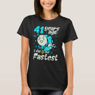 T-shirt Il Y A 41 Ans, J'Étais Le 41ème anniversaire le pl