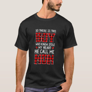 T-shirt Il y a ce garçon qui m'a volé le coeur qu'il m'app