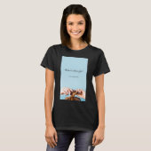 T-shirt Il y a cette fille (Devant entier)