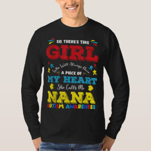 T-shirt Il y a cette fille qu'elle m'appelle Nana Grandma