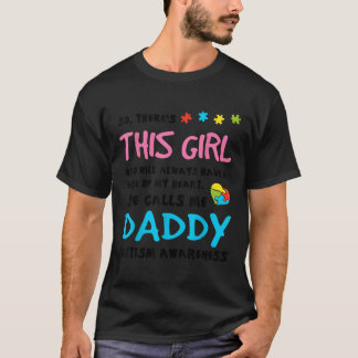 T-shirt Il y a cette fille qu'elle m'appelle Papa Papa Pap