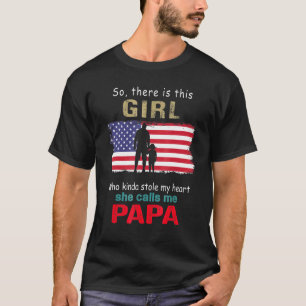 T-shirt Il y a cette fille qui m'a un peu volé le coeur