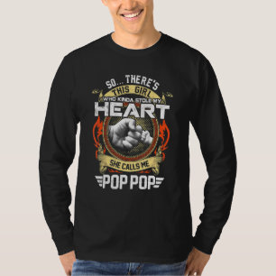 T-shirt Il Y A Cette Fille Qui M'A Volé Le Coeur Qu'Elle A
