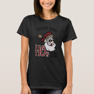 T-shirt Il y a des putes dans cette maison Père Noël Jésus