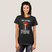T-shirt il y a d'importantes cueillettes de champignons Mo (Devant entier)