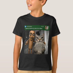 T-shirt Il y a du mouvement à la porte d'entrée Tung Tung