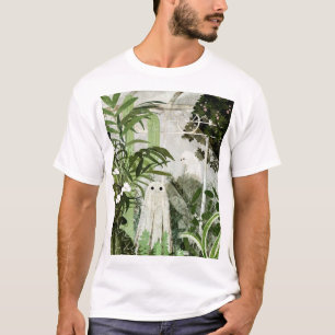 T-shirt Il y a encore un fantôme dans la serre...
