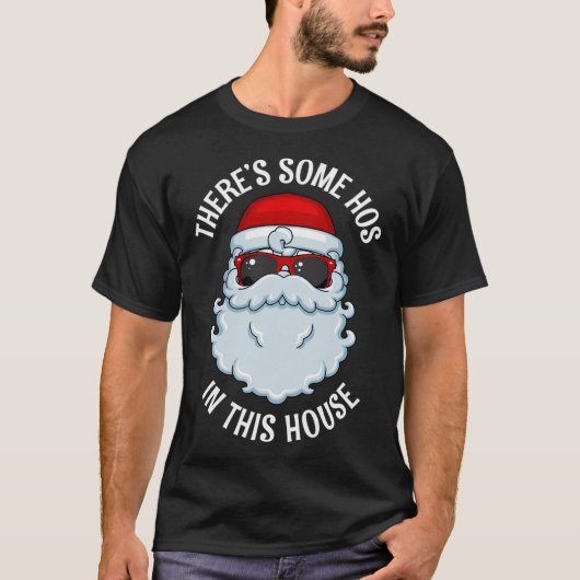 T-shirt Il Y A Un Ho Ho Dans Cette Maison (Devant)