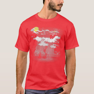 T-shirt Il y a un médecin entre les nuages