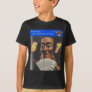 T-shirt Il y a un mouvement à la porte d'entrée tung tung