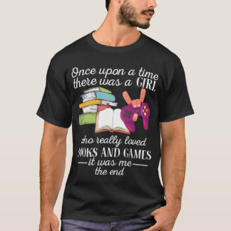 T-shirt Il y avait une fille qui aimait vraiment les livre