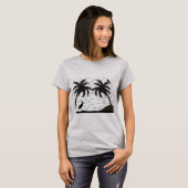 T-shirt île (Devant entier)