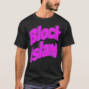T-shirt Île Block Rhode Island 1