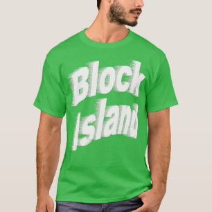 T-shirt Île Block Rhode Island 3