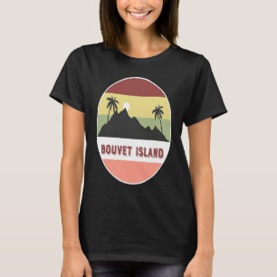 T-shirt île Bouvet Montagne et Palmiers