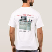 T-shirt île Co de BBQ de sonoran (Dos)