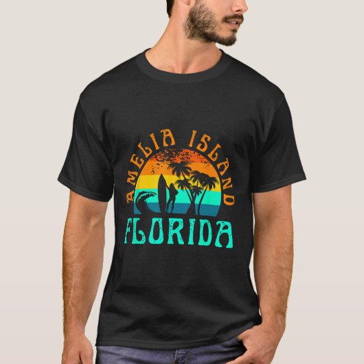 T-shirt Île d'Amelia _1 (Devant)